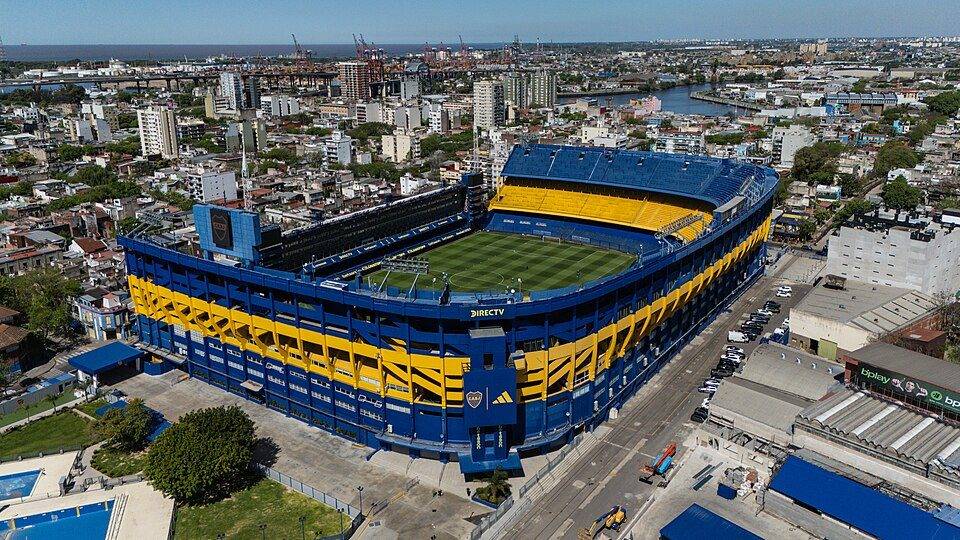 Vista aérea del Estadio Alberto J. Armando 'La Bombonera' 01